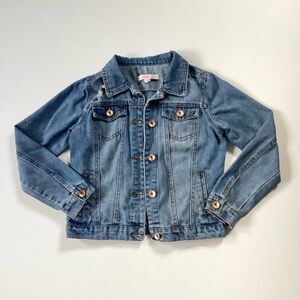 Ci Sono Kids Distressed Denim Jacket